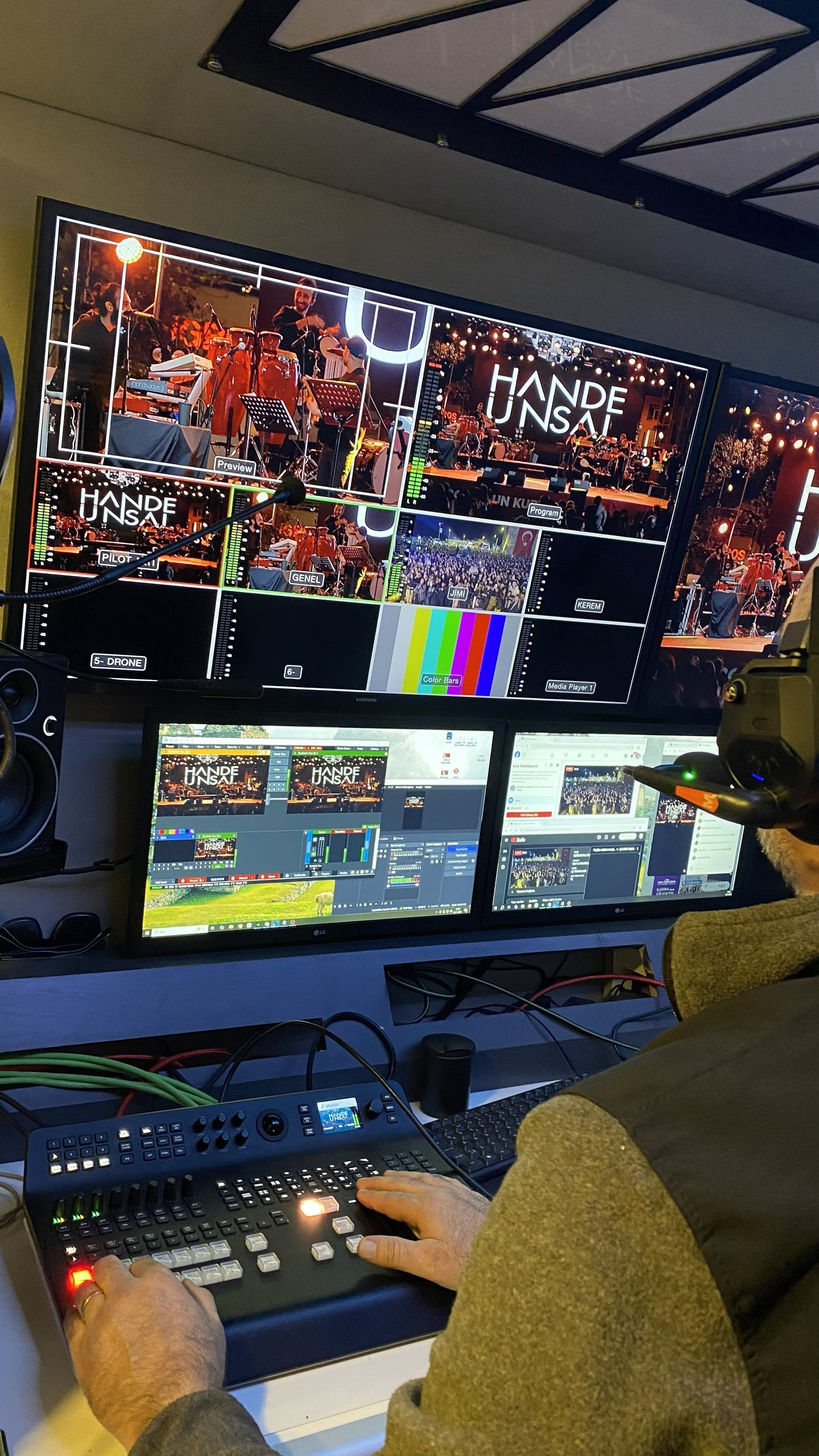Beykoz Konser Çekimi, Sahne Prodüksiyonu ve Video Kayıt