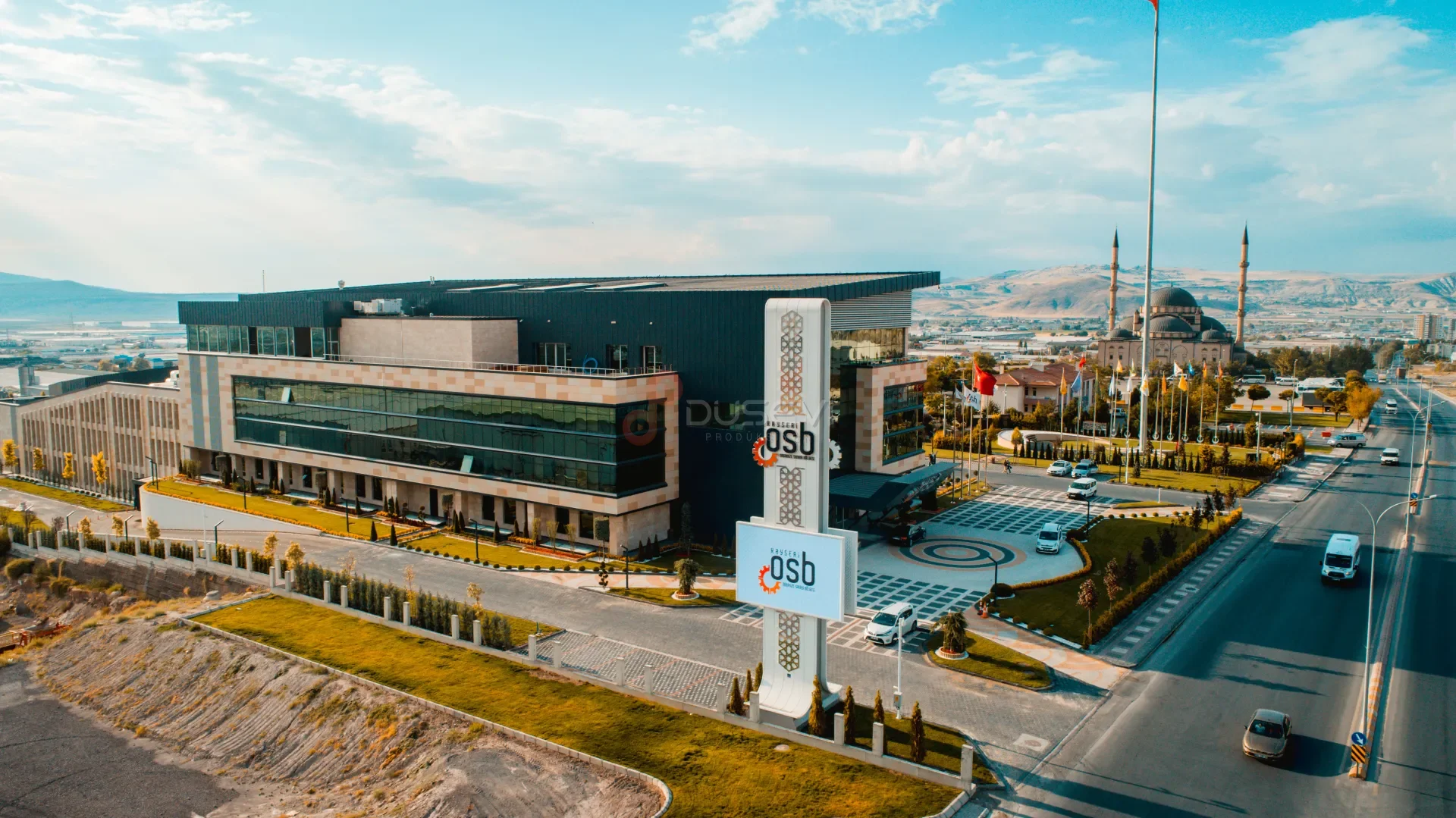 Kayseri Organize Sanayi Bölgesi (OSB) - Endüstriyel Tesis Drone Çekimleri - 1