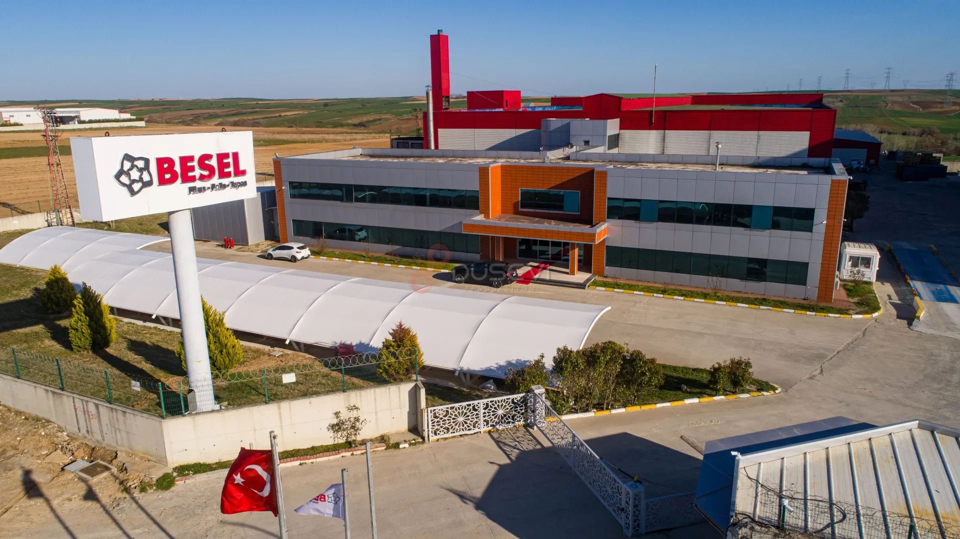 Çorlu Endüstriyel Tesis ve Fabrika Drone Çekimi - 1