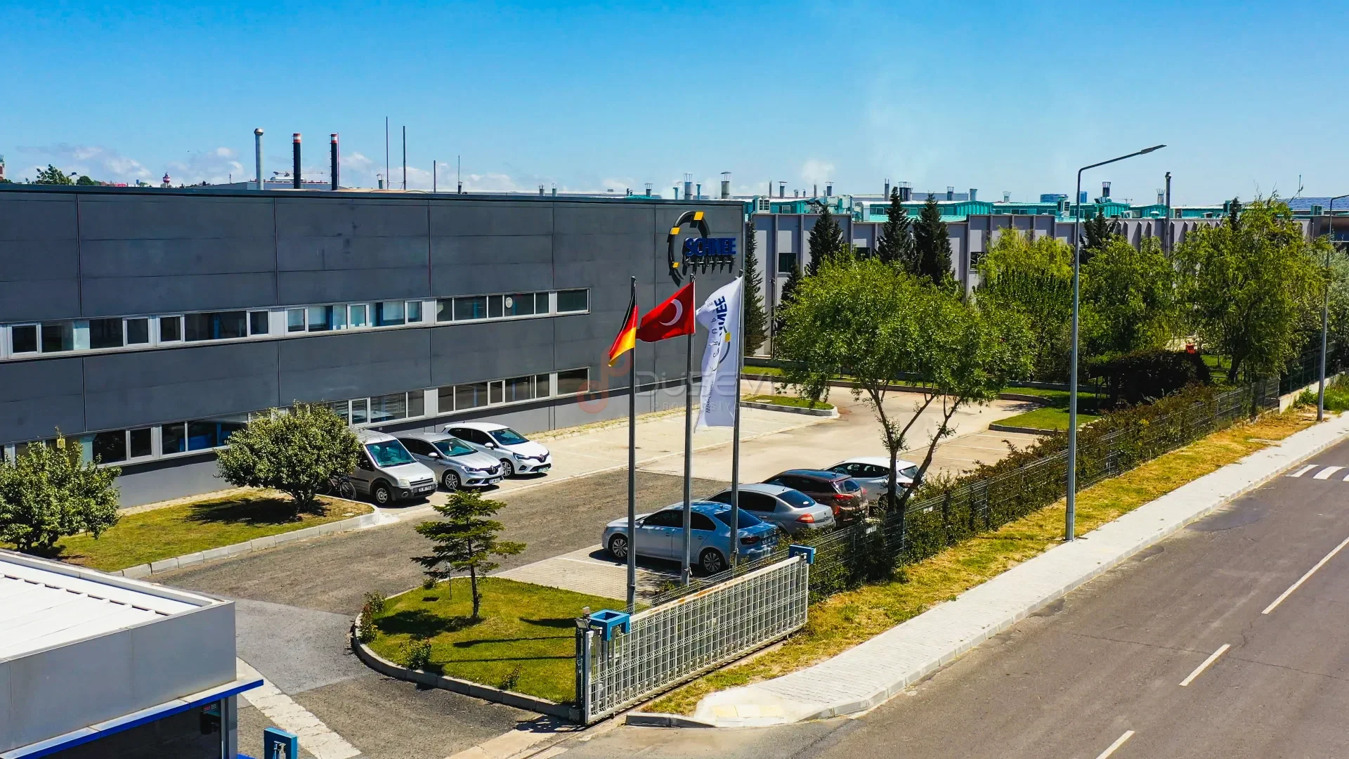 Çerkezköy Schnee Metal Fabrikası - Endüstriyel Tesis ve Üretim Hattı Drone - 1