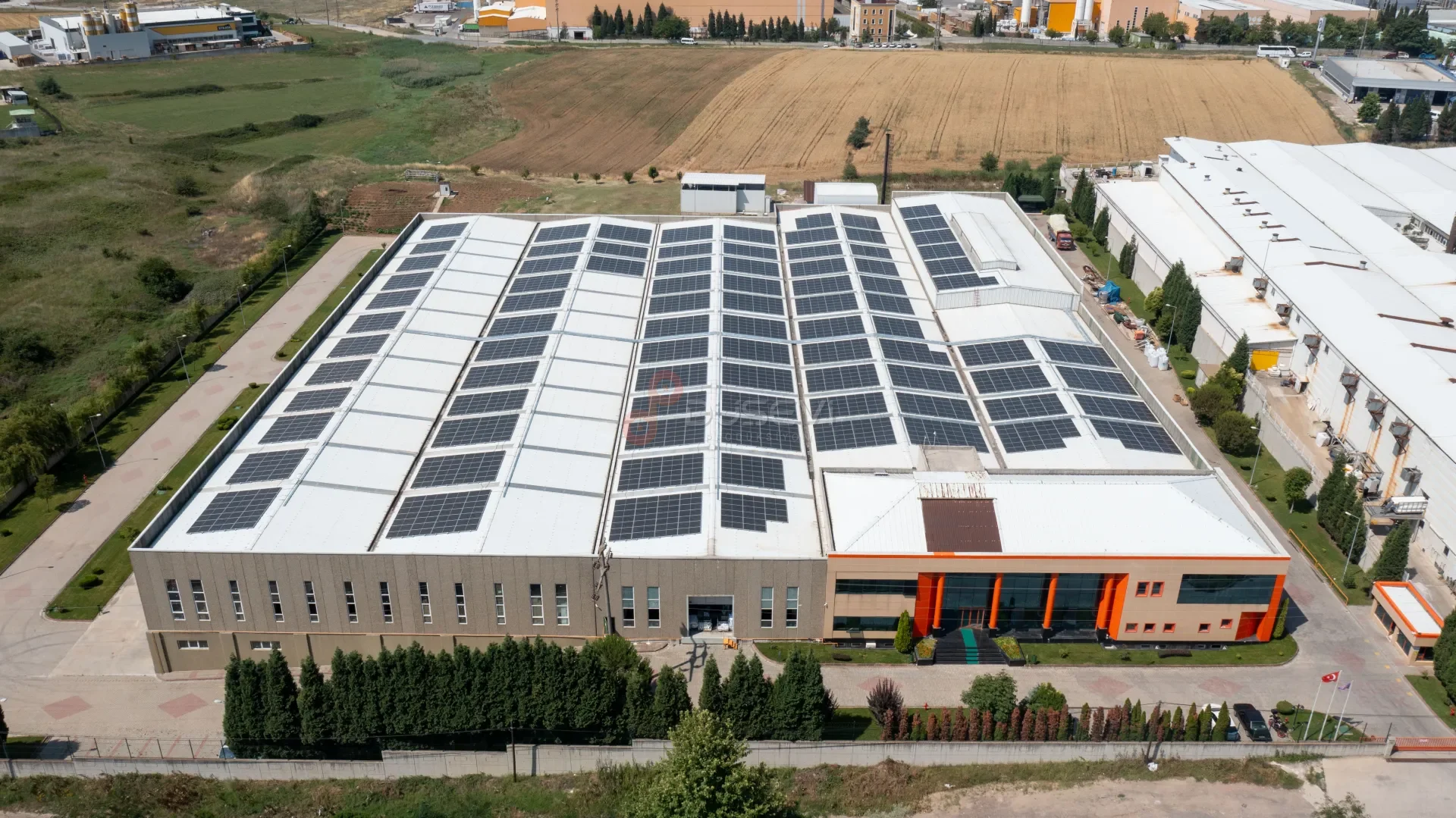 Çorlu OSB Dikgör İplik Çatı GEZ Projesi Drone Görüntüleme ve Teknik Prodüksiyon - 1