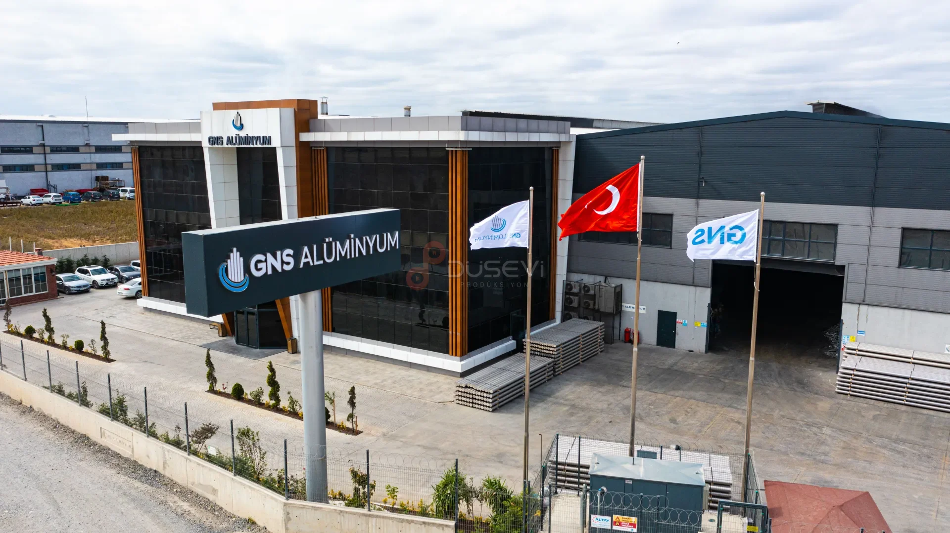 NS Alüminyum Velimeşe OSB Fabrikası - Profesyonel Drone Çekimi ve Endüstriyel Prodüksiyon - 1