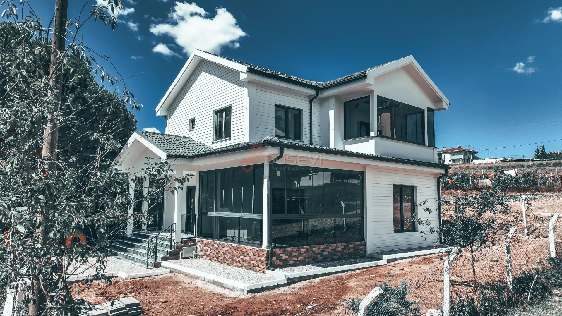 Tekirdağ Profesyonel İnşaat, Villa ve Bina Projeleri Drone Çekimi ve Tanıtımı - 1