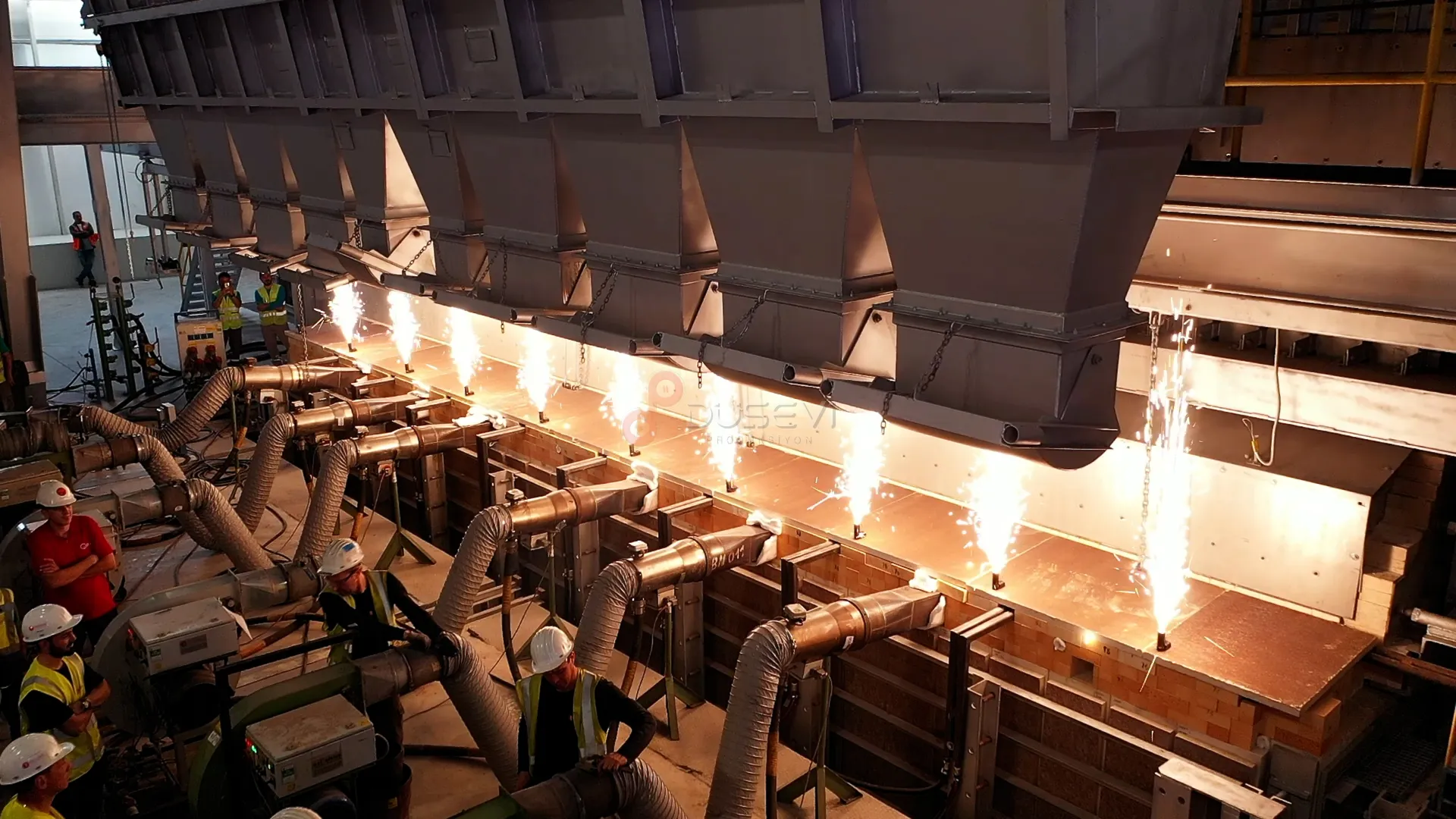Şişecam Lüleburgaz Fabrikası Yeni Ateşleme Fırını Açılış Töreni Profesyonel Prodüksiyonu - 1