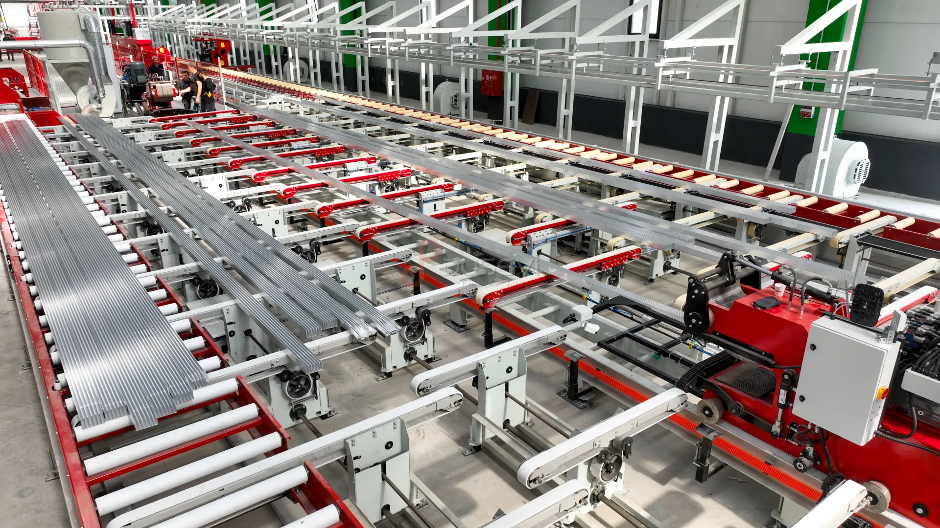 GNS Alüminyum Yeni Profil Hattı Kurulum Süreci ve Endüstriyel Makine Prodüksiyonu - 1