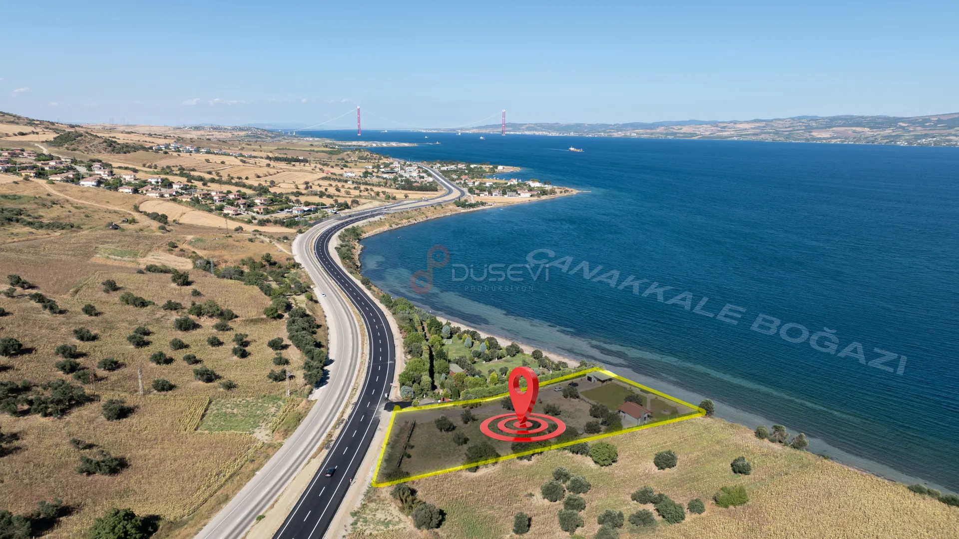 Gelibolu Yatırımlık Arsa ve Arazi Profesyonel Drone Çekimi ve Havadan Görüntüleme Hizmetleri - 1