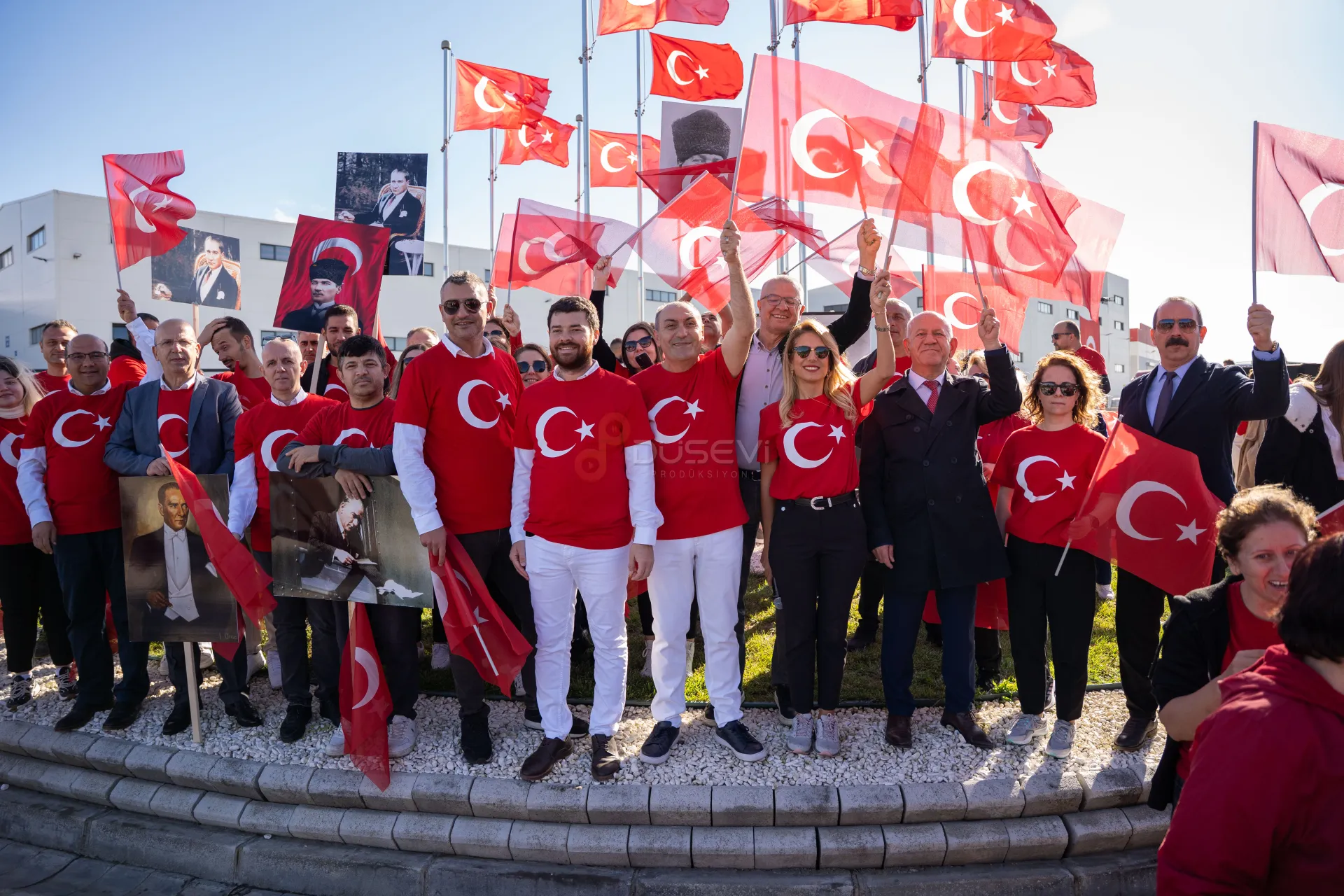 Avrupa Serbest Bölgesi (ASB) 29 Ekim Cumhuriyet Bayramı Görkemli Kutlamaları: Drone ve Etkinlik Prodüksiyonu - 1