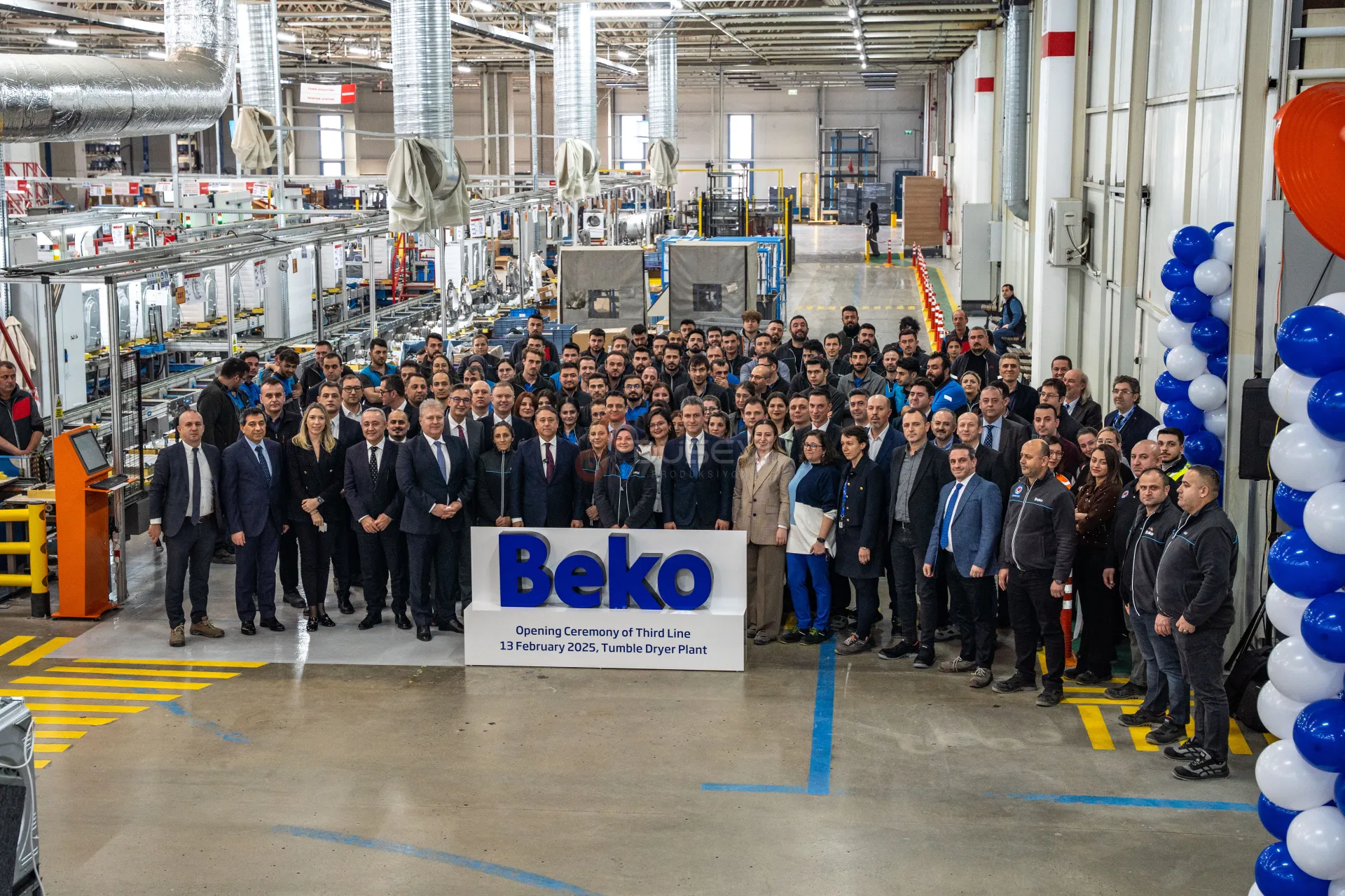 Beko Yeni Üretim Hattı Açılış Organizasyonu: Profesyonel Endüstriyel Prodüksiyon ve Lansman Çekimleri - 1