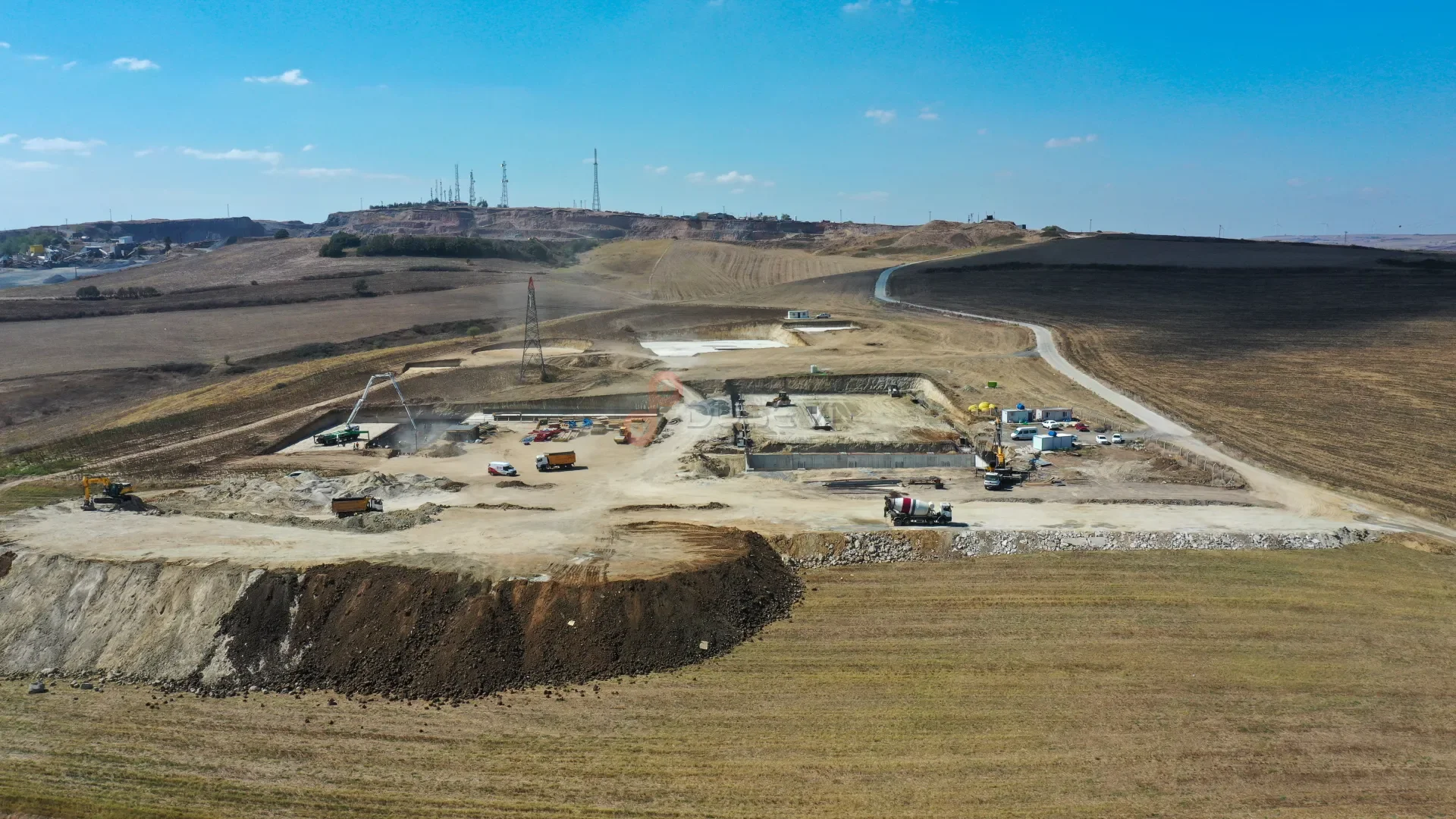 Çorlu Fabrika Şantiyesi Temel Atma Töreni ve Drone Çekimi - 4