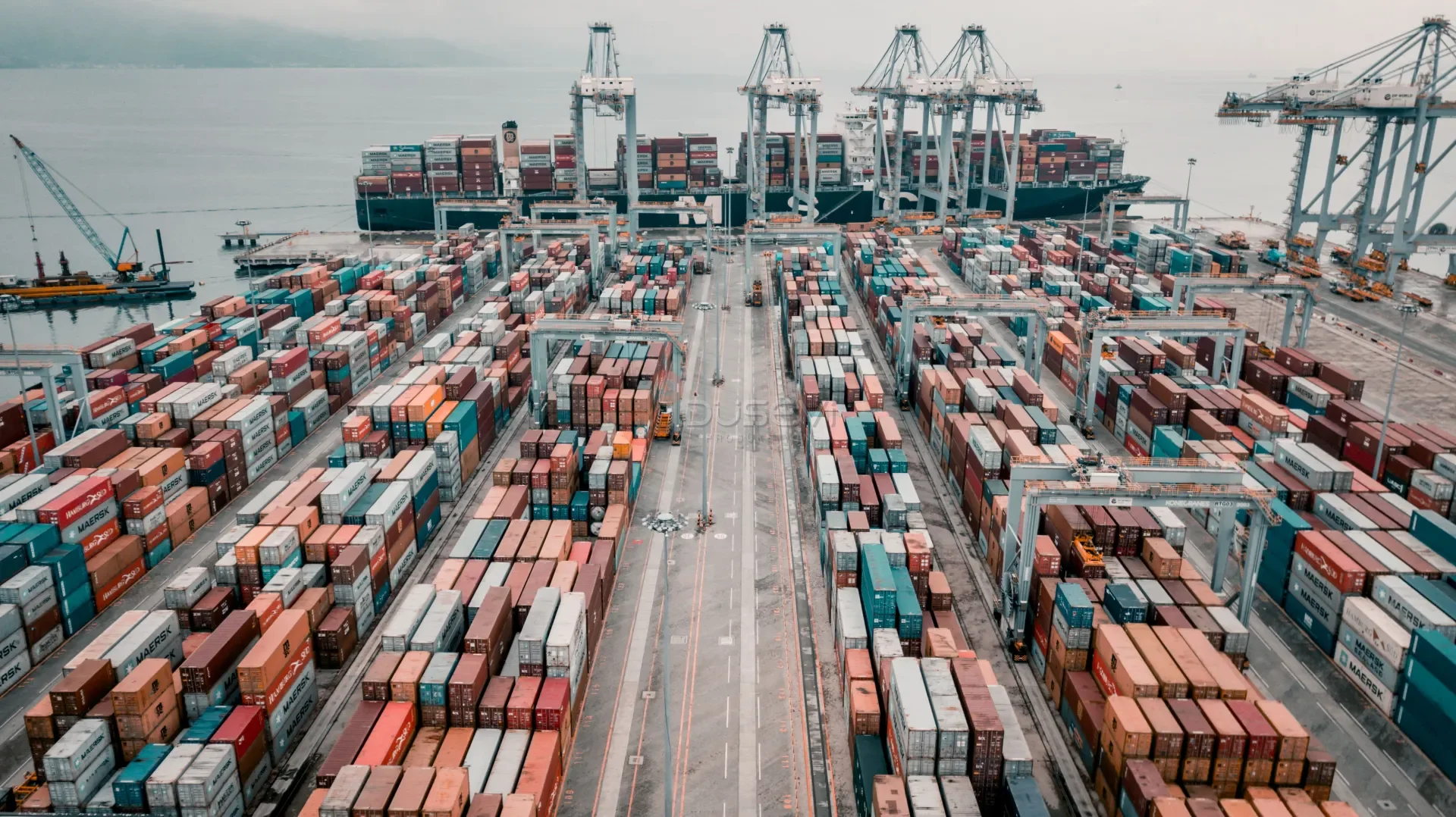 Dubai Port (DP World) Yarımca Limanı - Endüstriyel Drone Çekimi - 2
