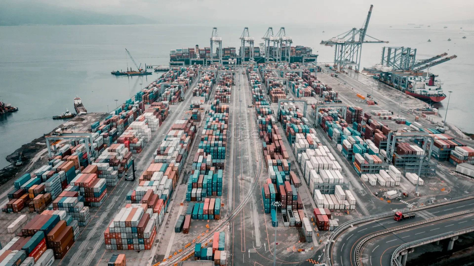 Dubai Port (DP World) Yarımca Limanı - Endüstriyel Drone Çekimi - 4