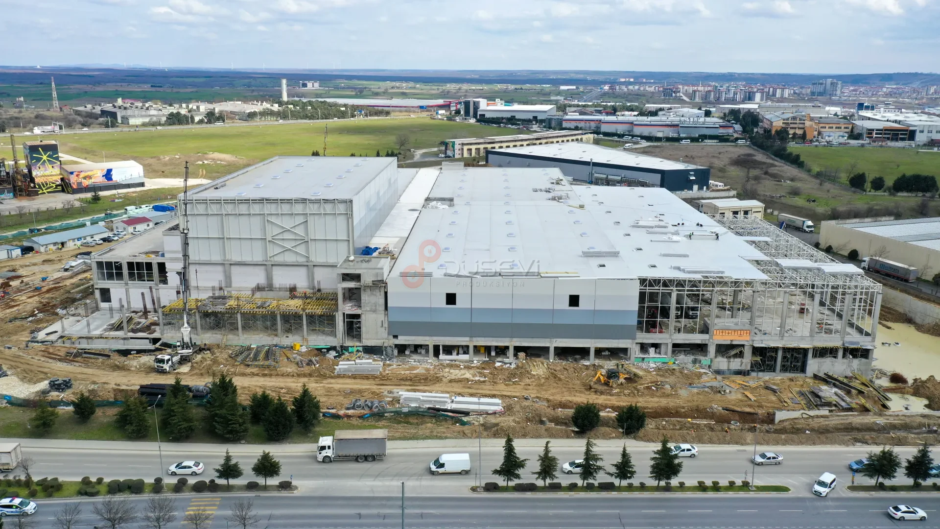 Kapaklı OSB Büyük Ölçekli Fabrika İnşaatı ve Şantiye İlerleme Takibi - 7