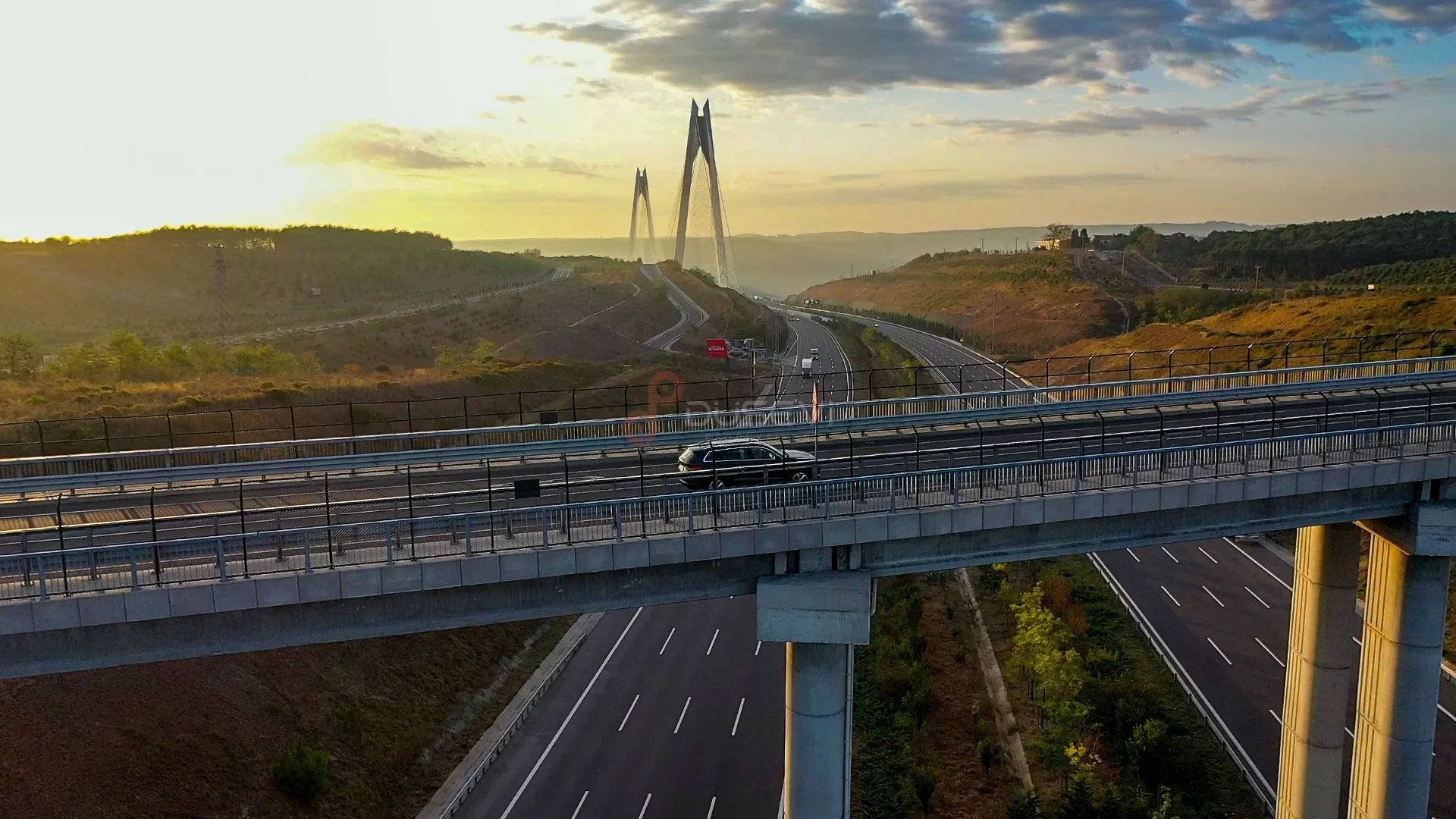 Skoda Kodiaq İstanbul Tanıtım Çekimi - Profesyonel Otomotiv Drone Prodüksiyonu - 6