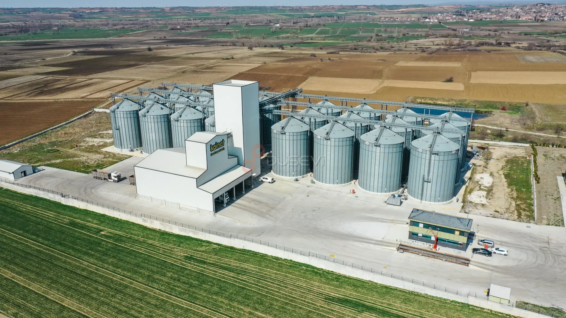 Kainat Lisanslı Depoculuk Pınarhisar Tesisleri Drone ile Havadan Görüntüleme - 2