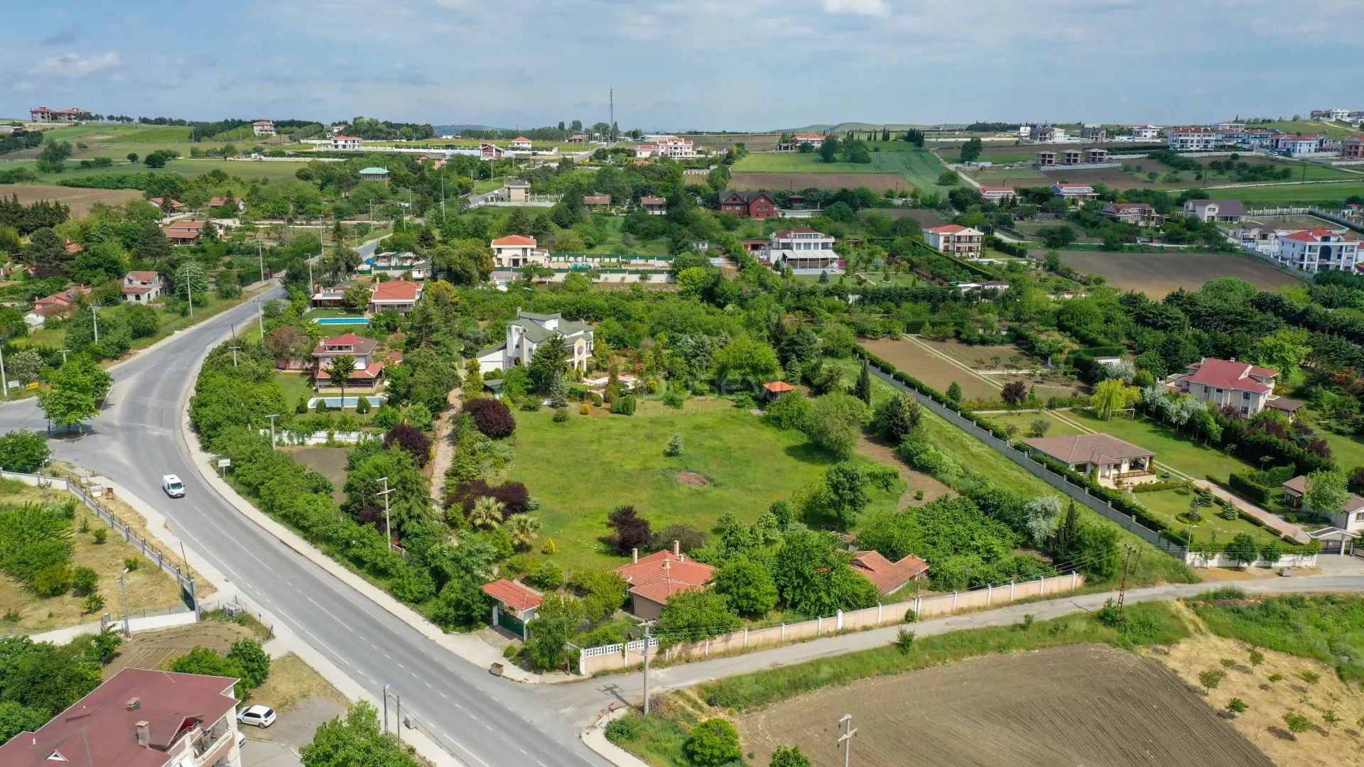 Silivri Ortaköy Arsa ve Gayrimenkul Drone Çekimi - Havadan Arazi Görüntüleme - 4