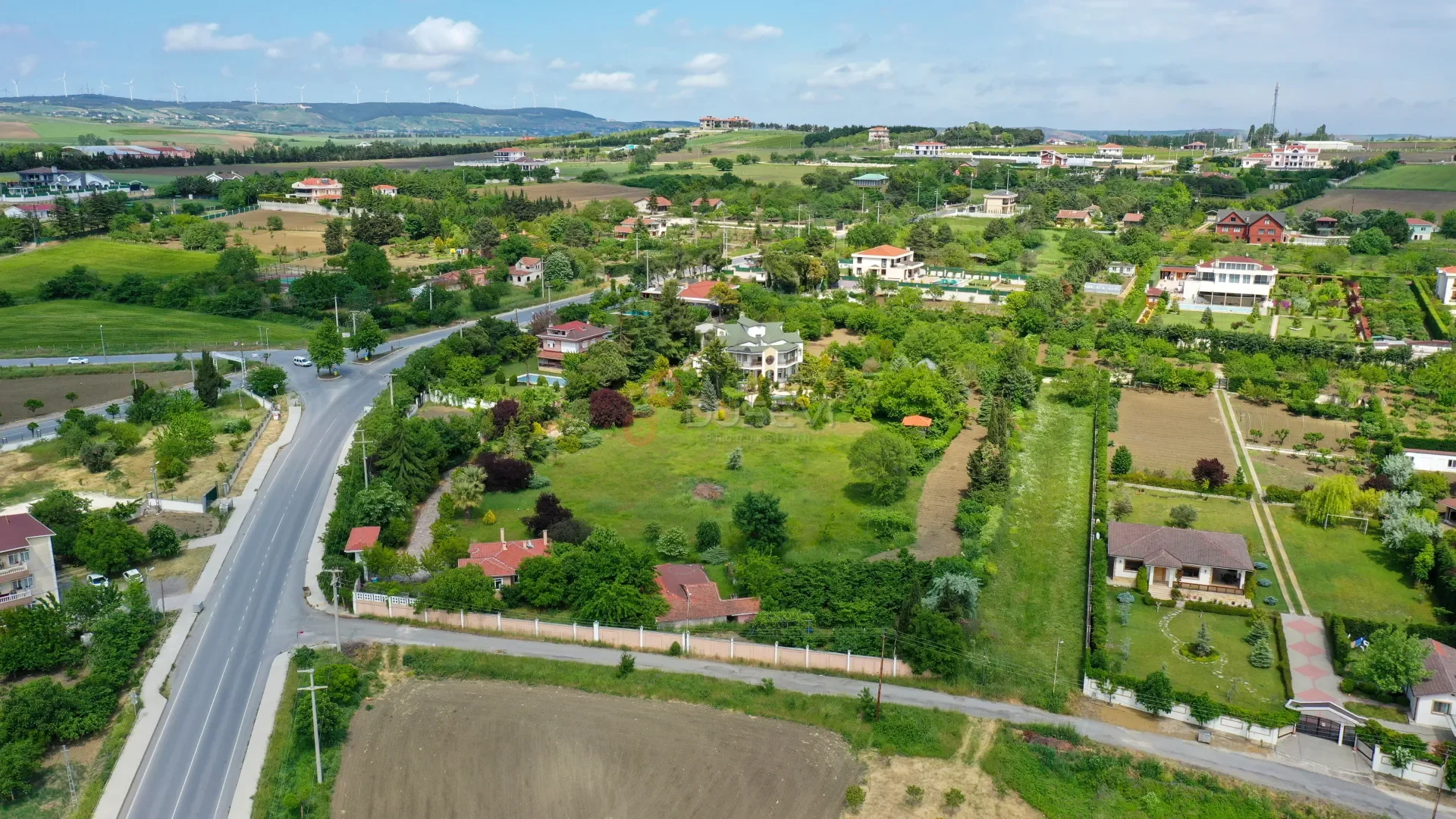 Silivri Ortaköy Arsa ve Gayrimenkul Drone Çekimi - Havadan Arazi Görüntüleme - 5