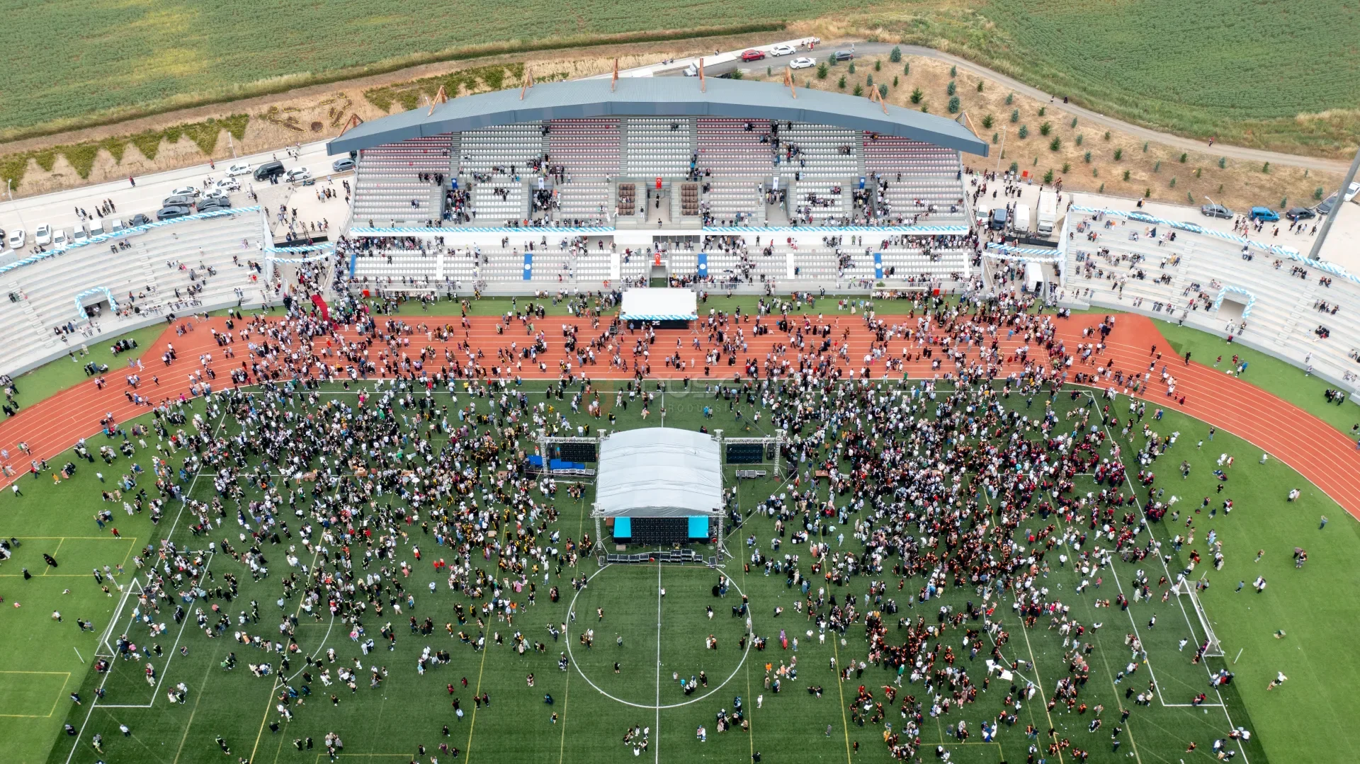 Tekirdağ Namık Kemal Üniversitesi Mezuniyet Töreni - Profesyonel Drone Çekimi ve Etkinlik Prodüksiyonu - 7