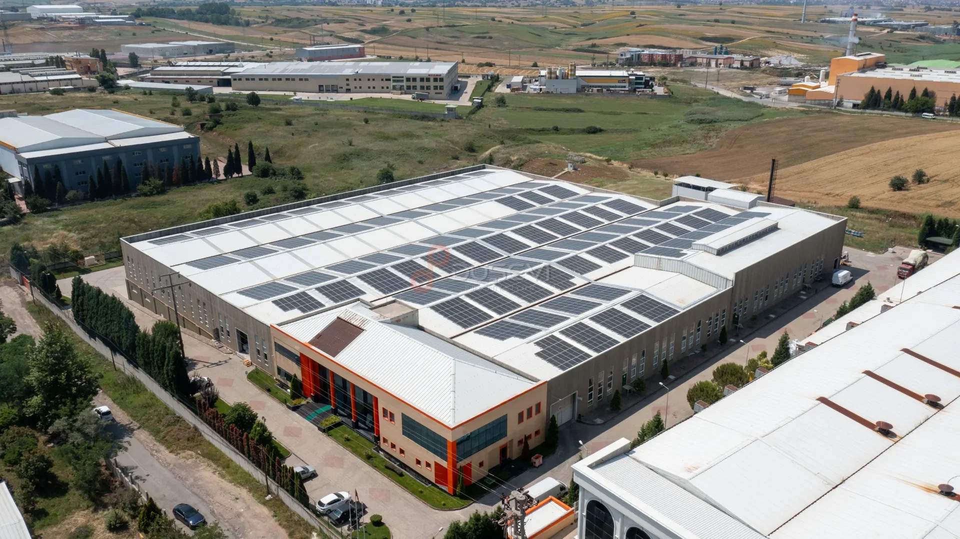 Çorlu OSB Dikgör İplik Çatı GEZ Projesi Drone Görüntüleme ve Teknik Prodüksiyon - 4