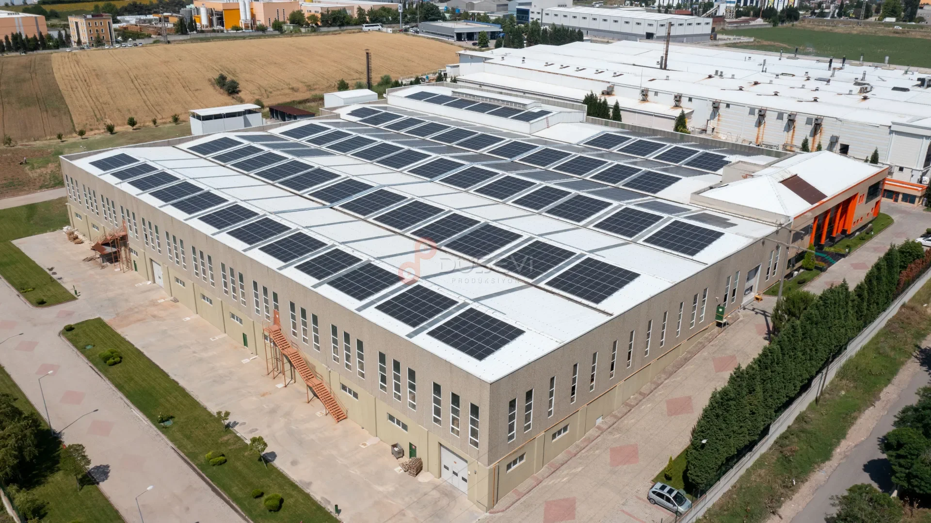 Çorlu OSB Dikgör İplik Çatı GEZ Projesi Drone Görüntüleme ve Teknik Prodüksiyon - 5