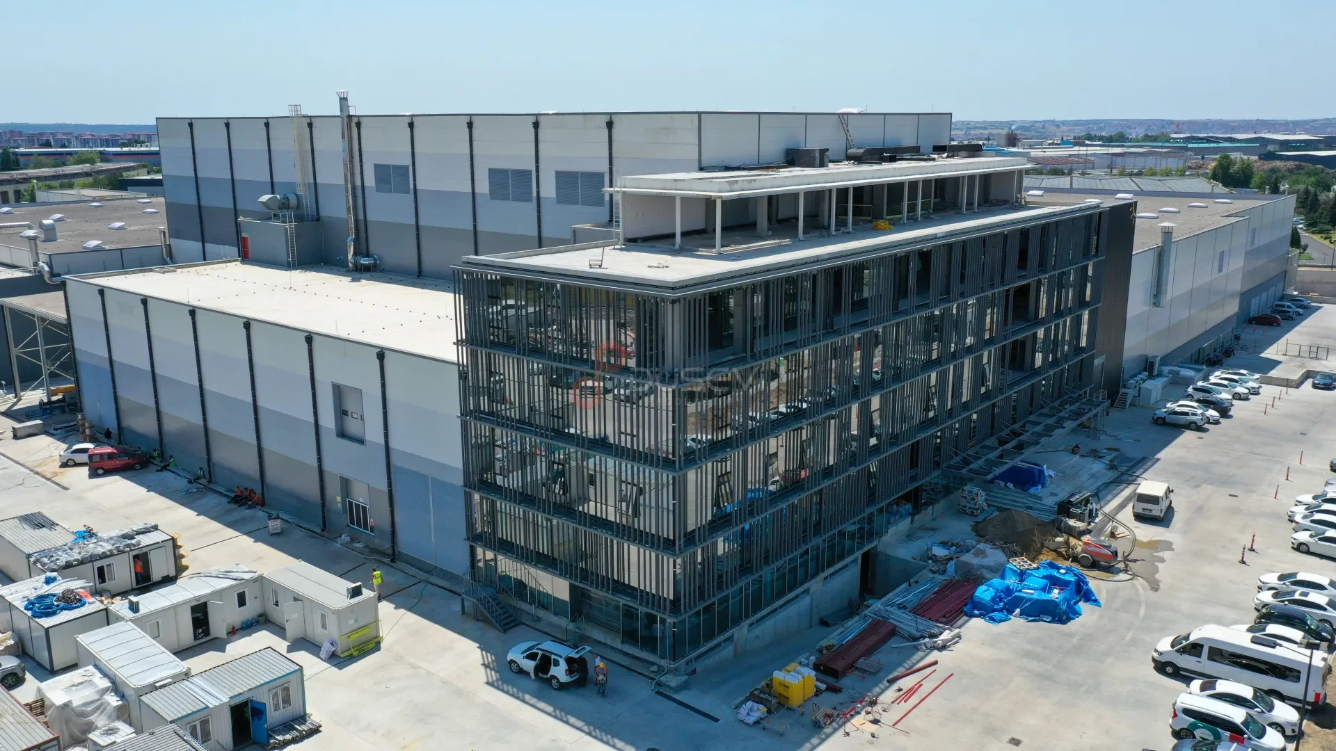 Çerkezköy OSB Fabrika ve Endüstriyel Tesis Profesyonel Drone Çekimi - 4