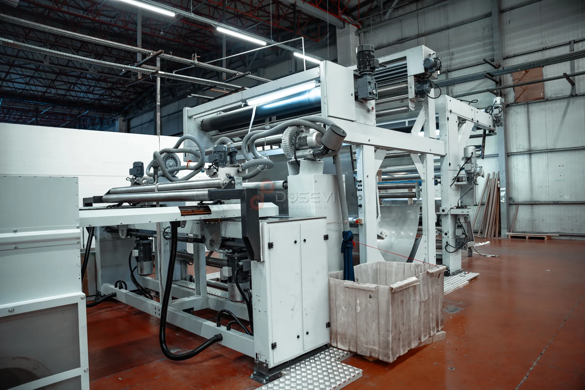 Ser Mekatronik & ÇAK Tekstil Sakarya Fabrikası Tekstil Makineleri Kurulumu ve Endüstriyel Çekim - 5