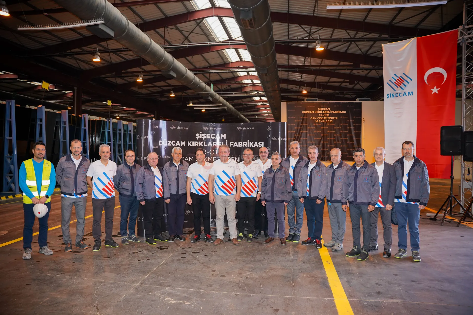 Şişecam Lüleburgaz Fabrikası Tarihi Cam Çekme Töreni Profesyonel Prodüksiyonu - 2