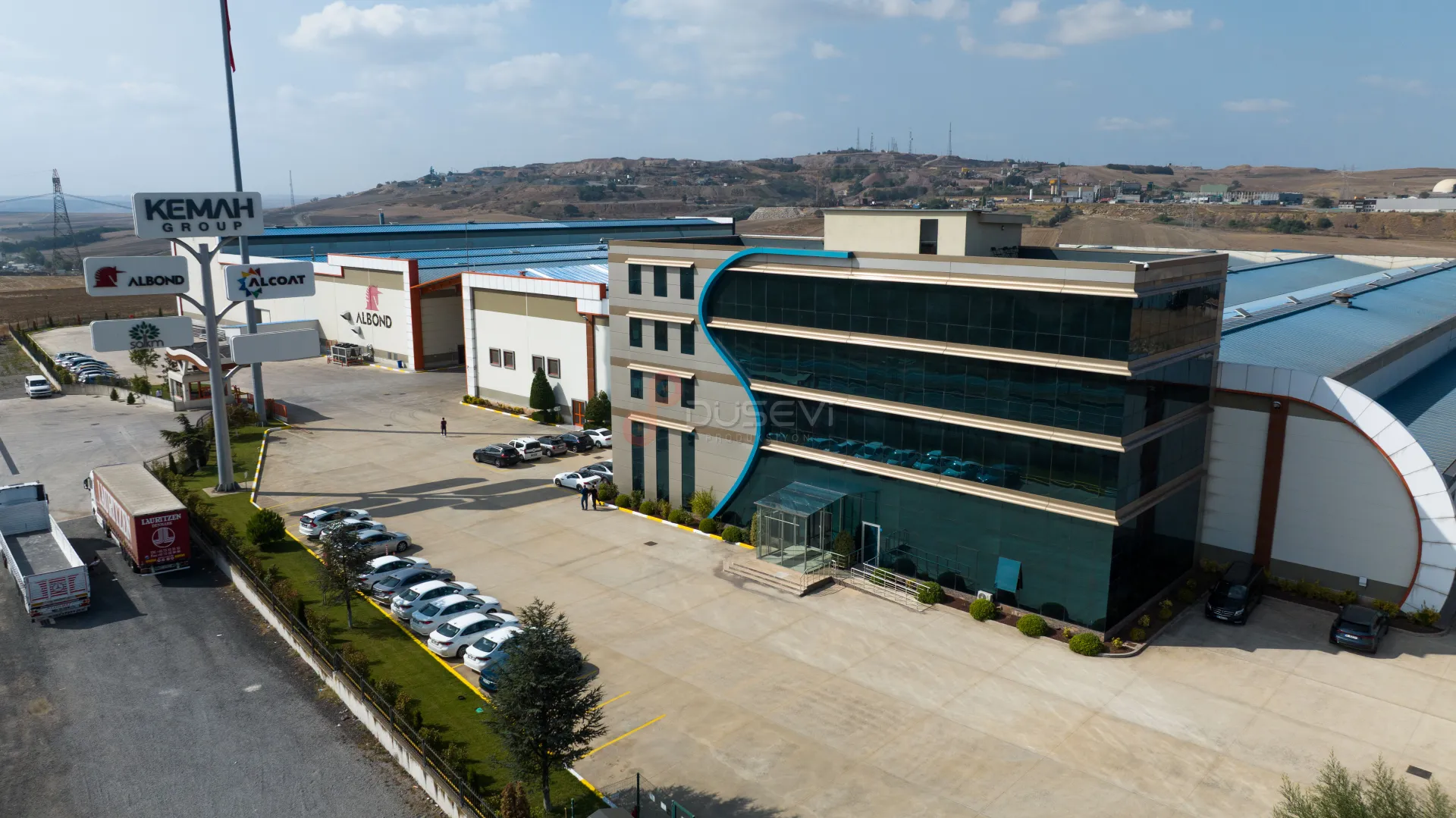 Çorlu Sanayi Bölgesi Fabrika Dış Çekimi ve Profesyonel Endüstriyel Drone Prodüksiyonu - 2