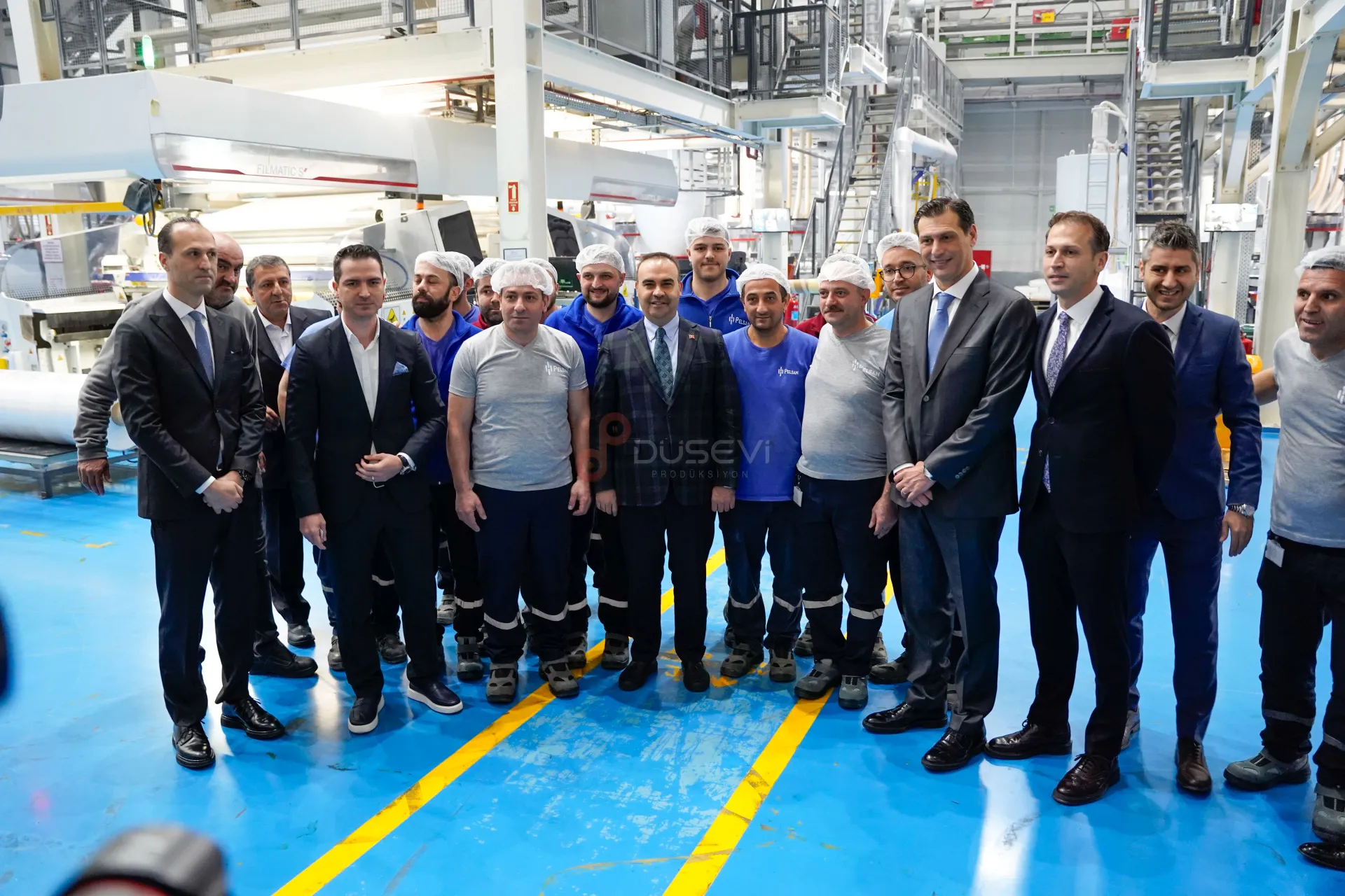 Pelsan Tekstil Çerkezköy Yeni Üretim Tesisi Açılış Töreni ve T.C. Sanayi ve Teknoloji Bakanı Katılımı Prodüksiyonu - 4