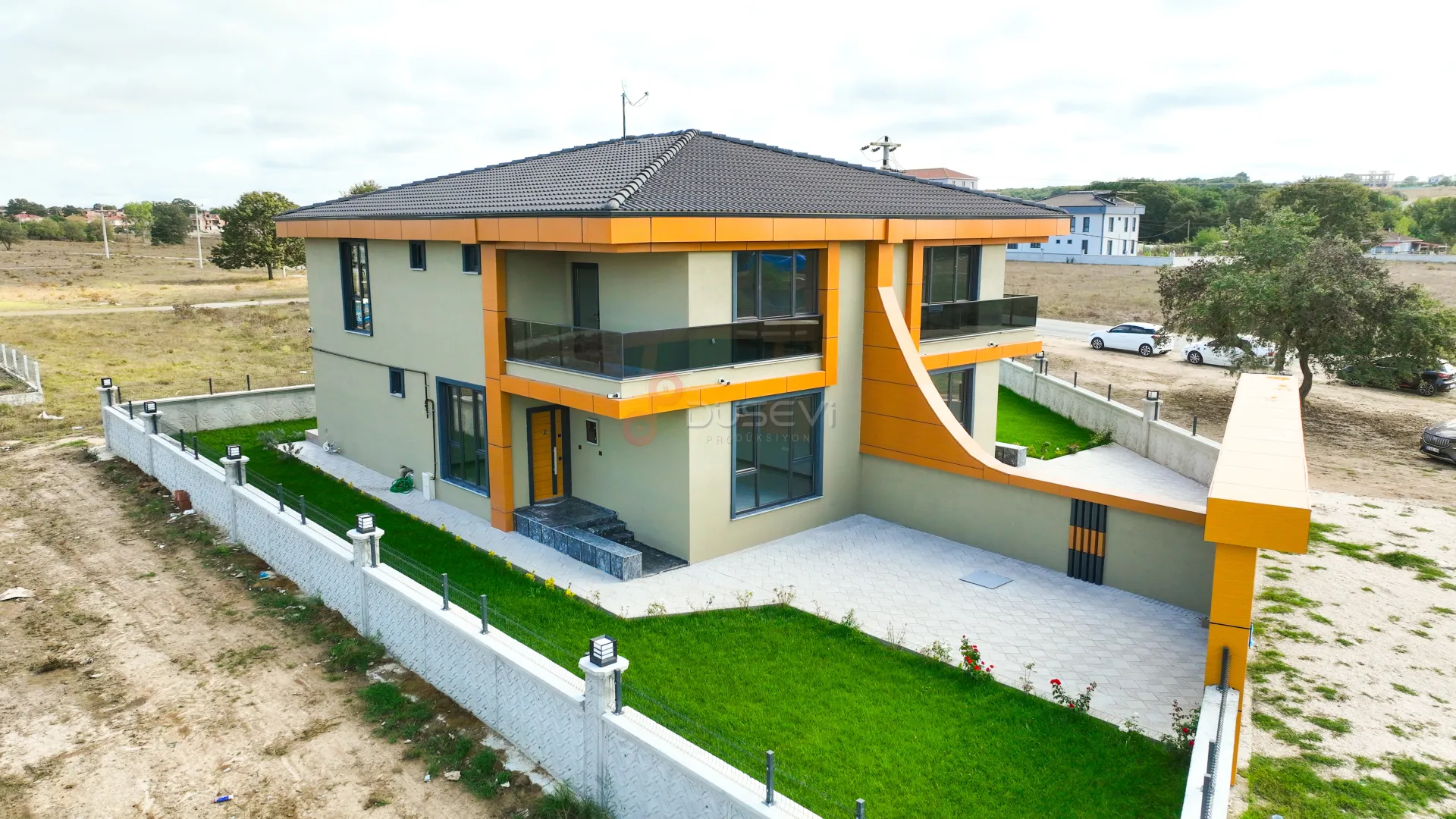 Çerkezköy Ambardere Lüks Villa Projesi: Profesyonel Mimari ve İç Mekan Fotoğraf Çekimi - 2