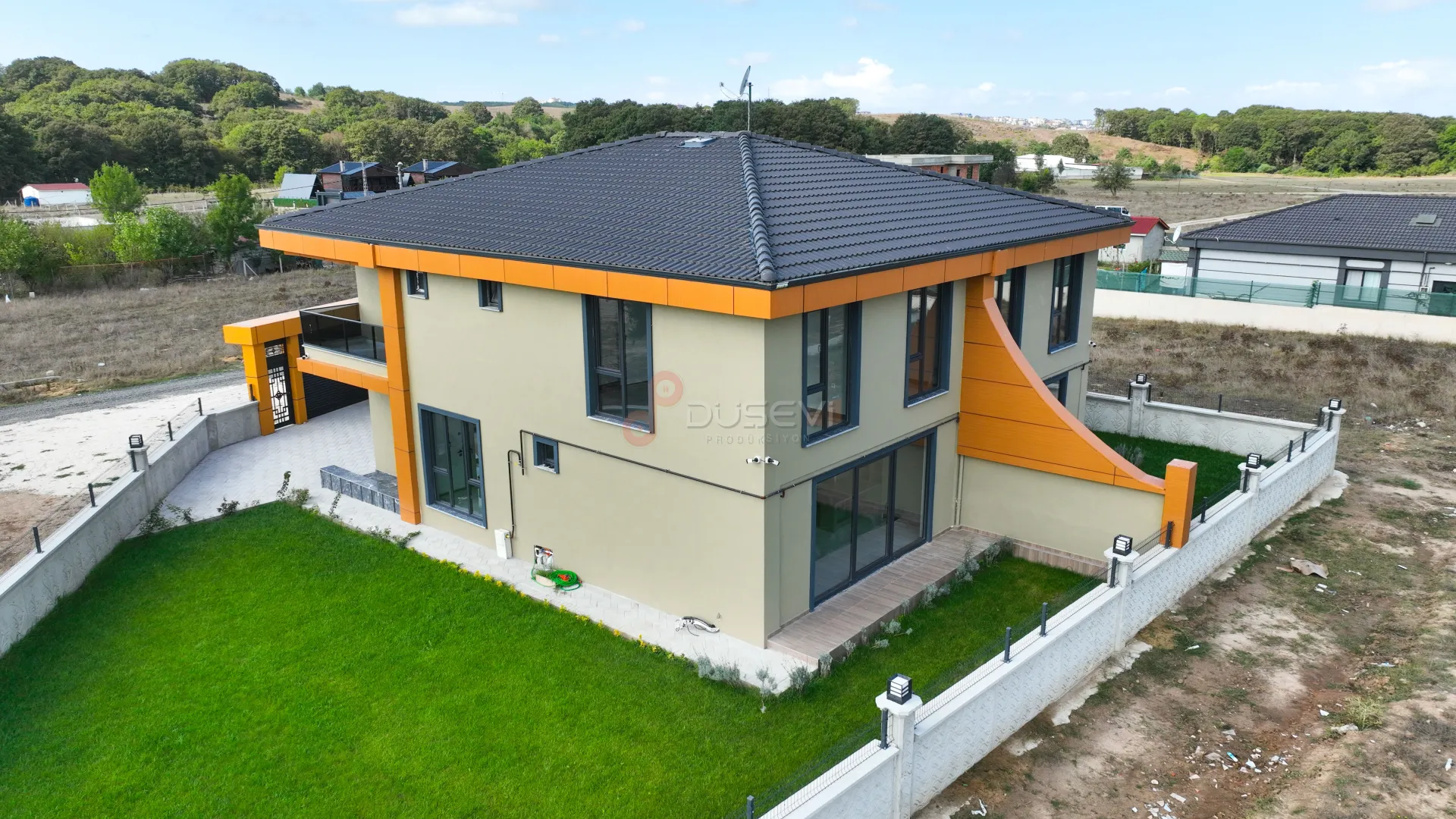 Çerkezköy Ambardere Lüks Villa Projesi: Profesyonel Mimari ve İç Mekan Fotoğraf Çekimi - 3