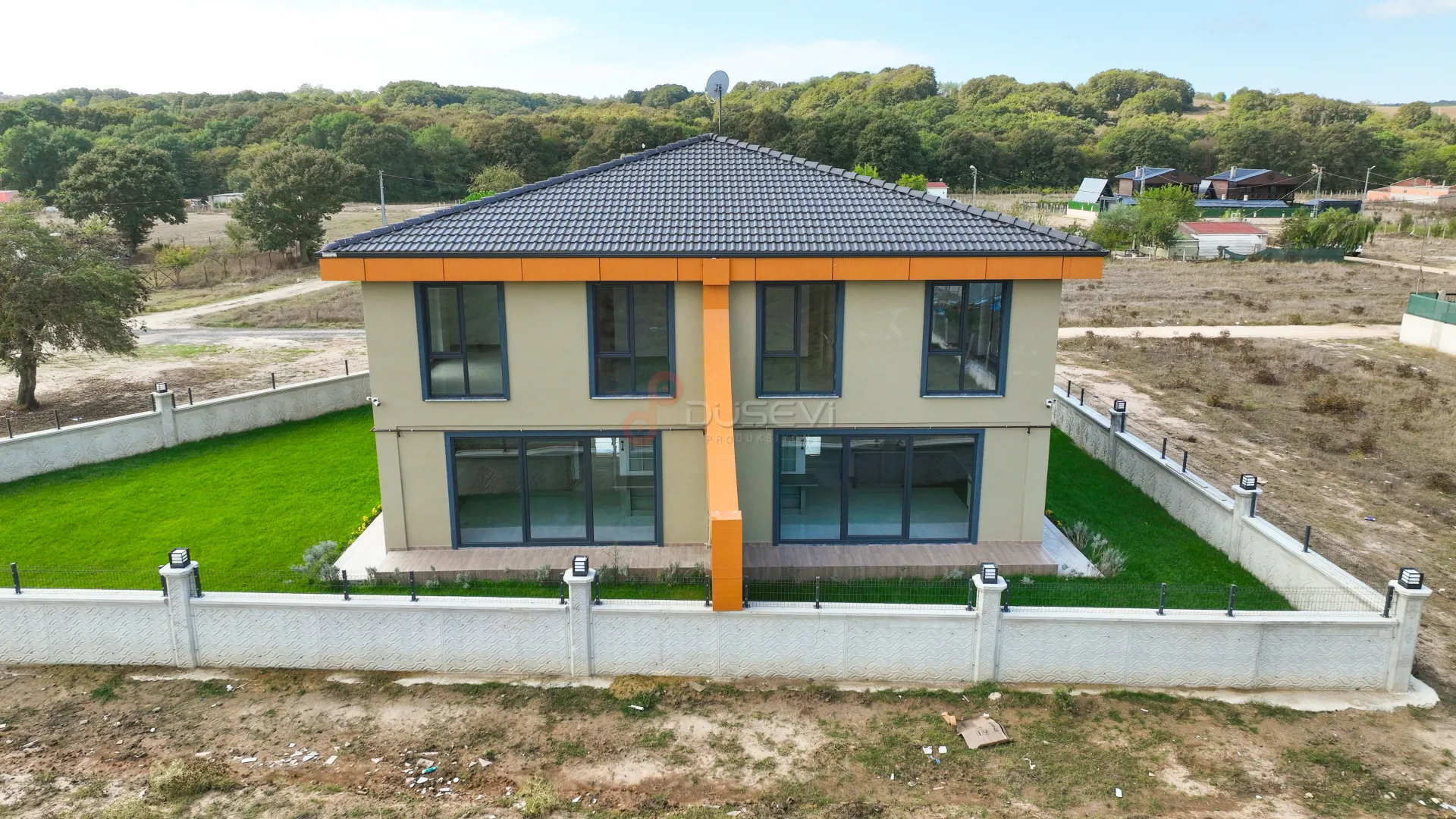 Çerkezköy Ambardere Lüks Villa Projesi: Profesyonel Mimari ve İç Mekan Fotoğraf Çekimi - 7