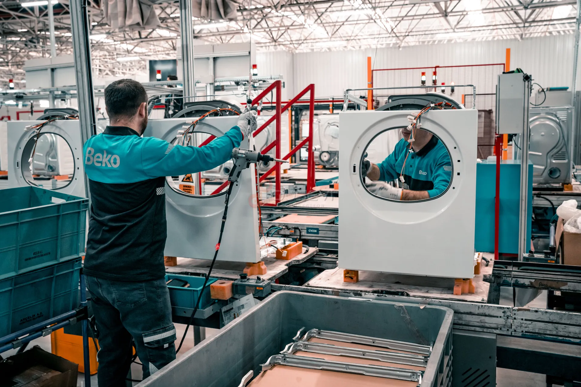 Beko Yeni Üretim Hattı Açılış Organizasyonu: Profesyonel Endüstriyel Prodüksiyon ve Lansman Çekimleri - 6