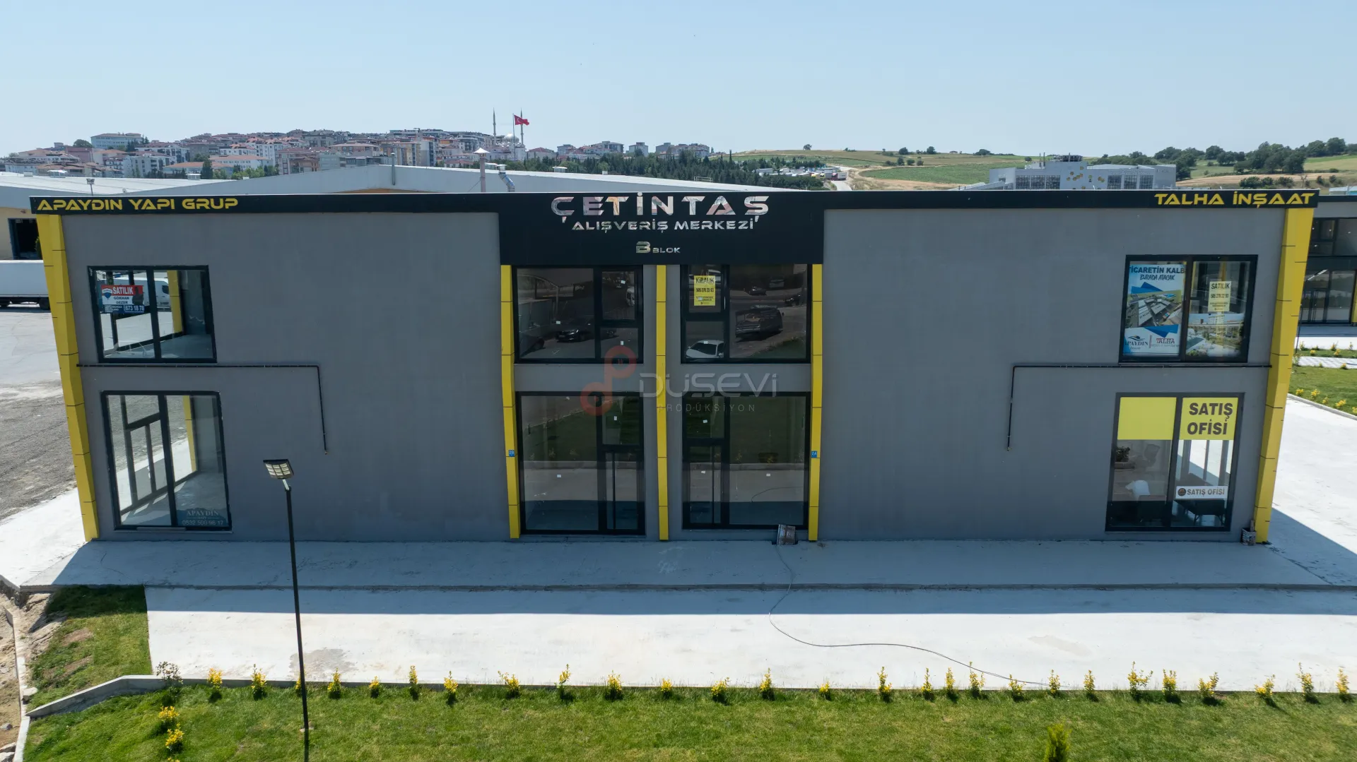 Çerkezköy Çetintaş Ticaret Merkezi Profesyonel Drone Çekimi ve Havadan Görüntüleme Hizmetleri - 3